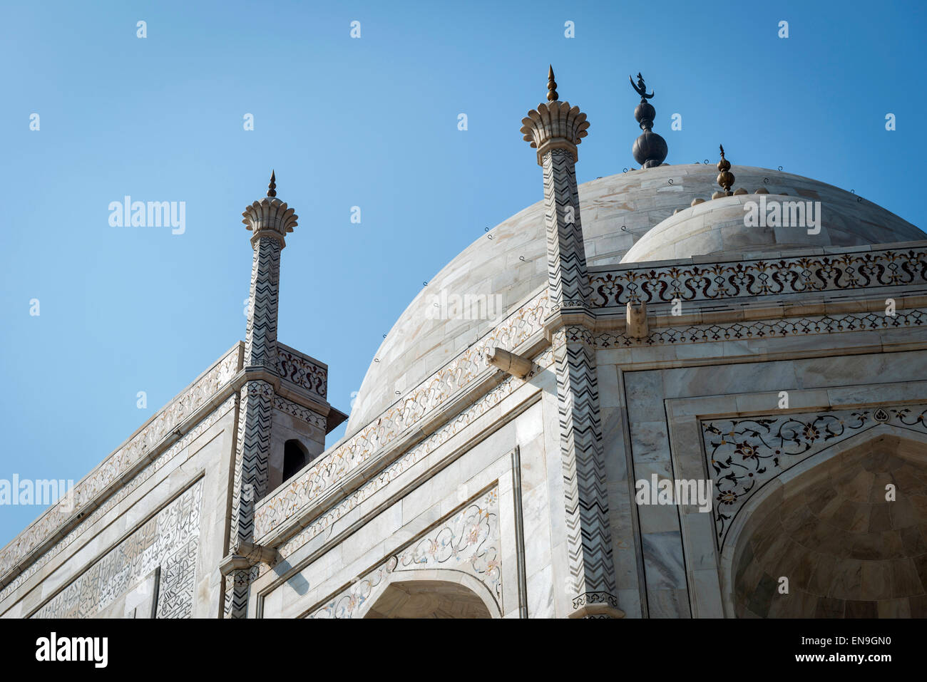 Il Taj Mahal, Agra, India Foto Stock