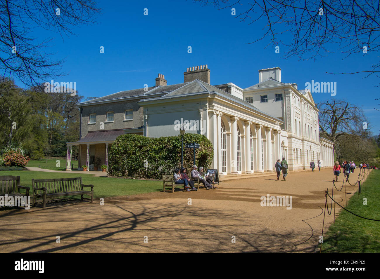 Kenwood House, Londra, su/vicino Hamstead Heath', come si è visto nel film 'Notting Hill'. Foto Stock