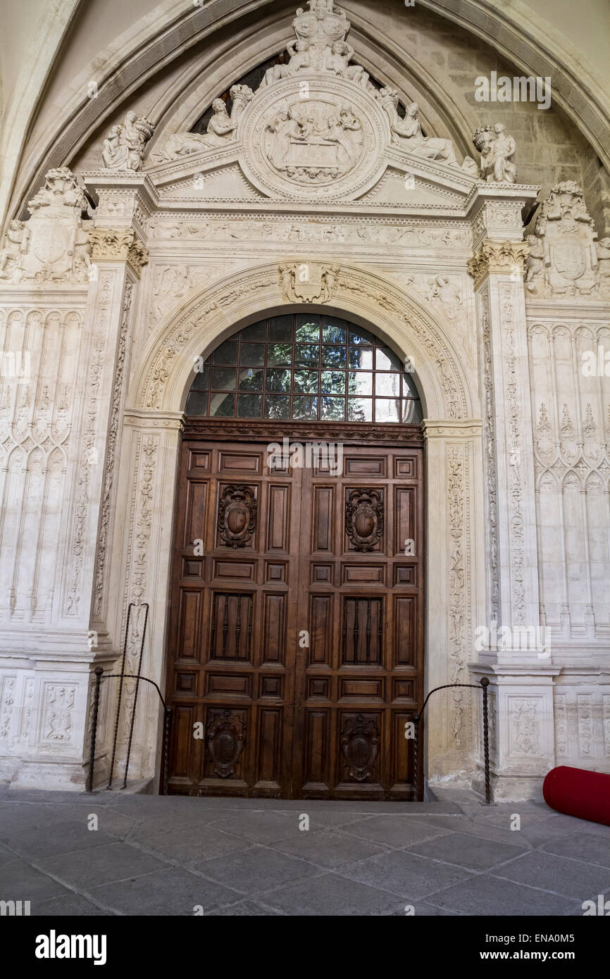 Cattedrale di stile gotico, Toledo Spagna Foto Stock