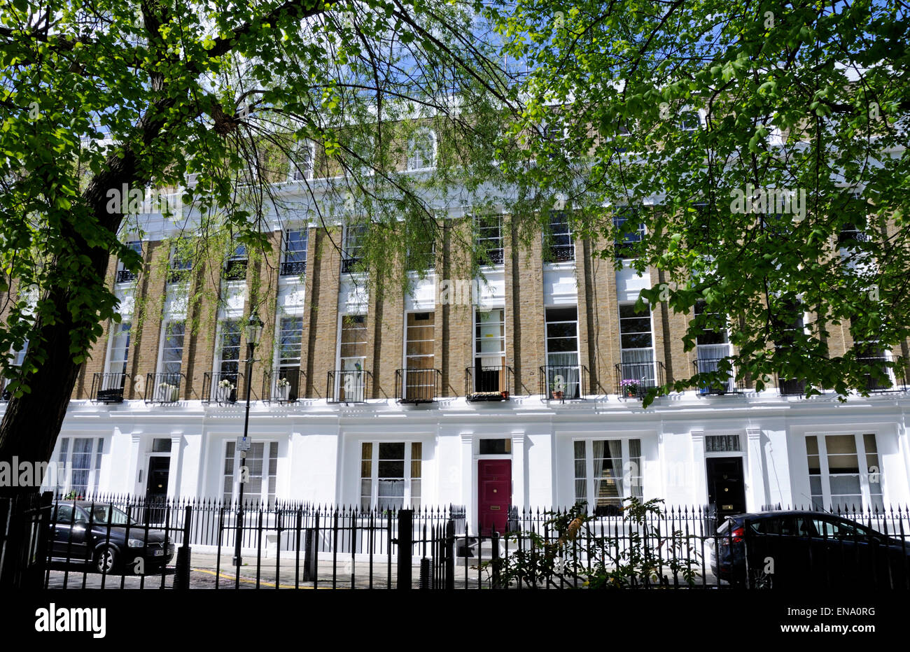 Milner Square, London Borough di Islington, Inghilterra Gran Bretagna REGNO UNITO Foto Stock
