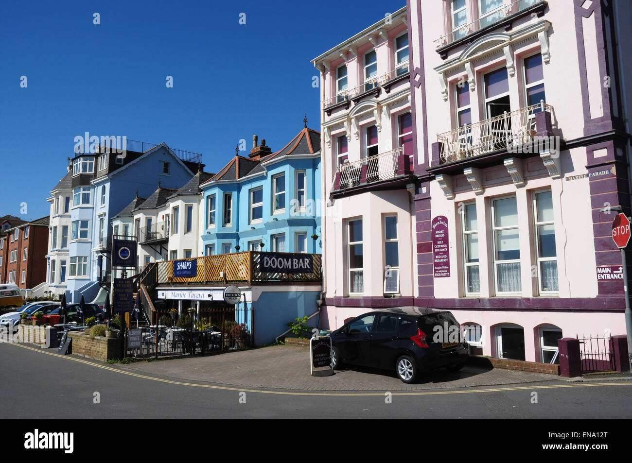 Marine Parade, Dawlish, Devon, Inghilterra, Regno Unito Foto Stock