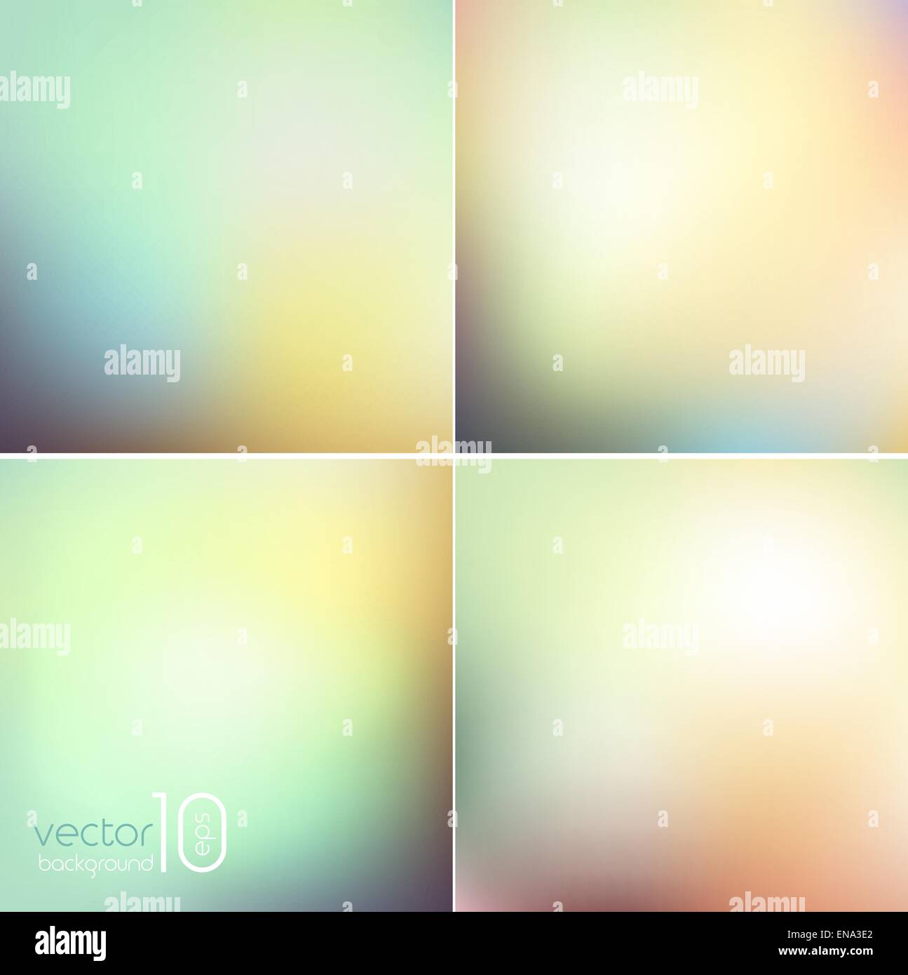 Vector morbido colorato sfondo astratto per la progettazione Illustrazione Vettoriale