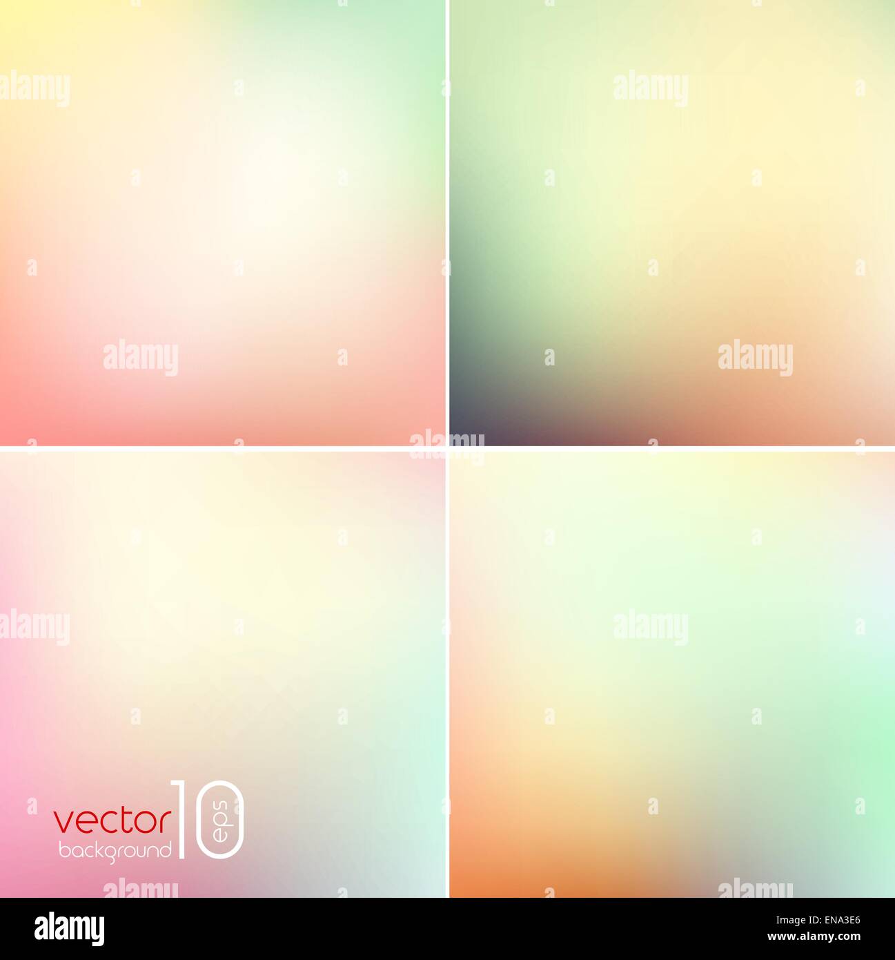 Vector morbido colorato sfondo astratto per la progettazione Illustrazione Vettoriale