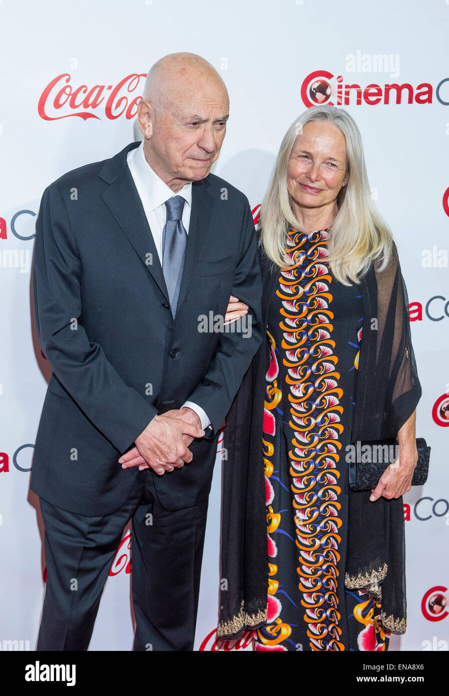 Attore Alan Arkin assiste il 2015 Cinemacon Awards di Las Vegas Foto Stock