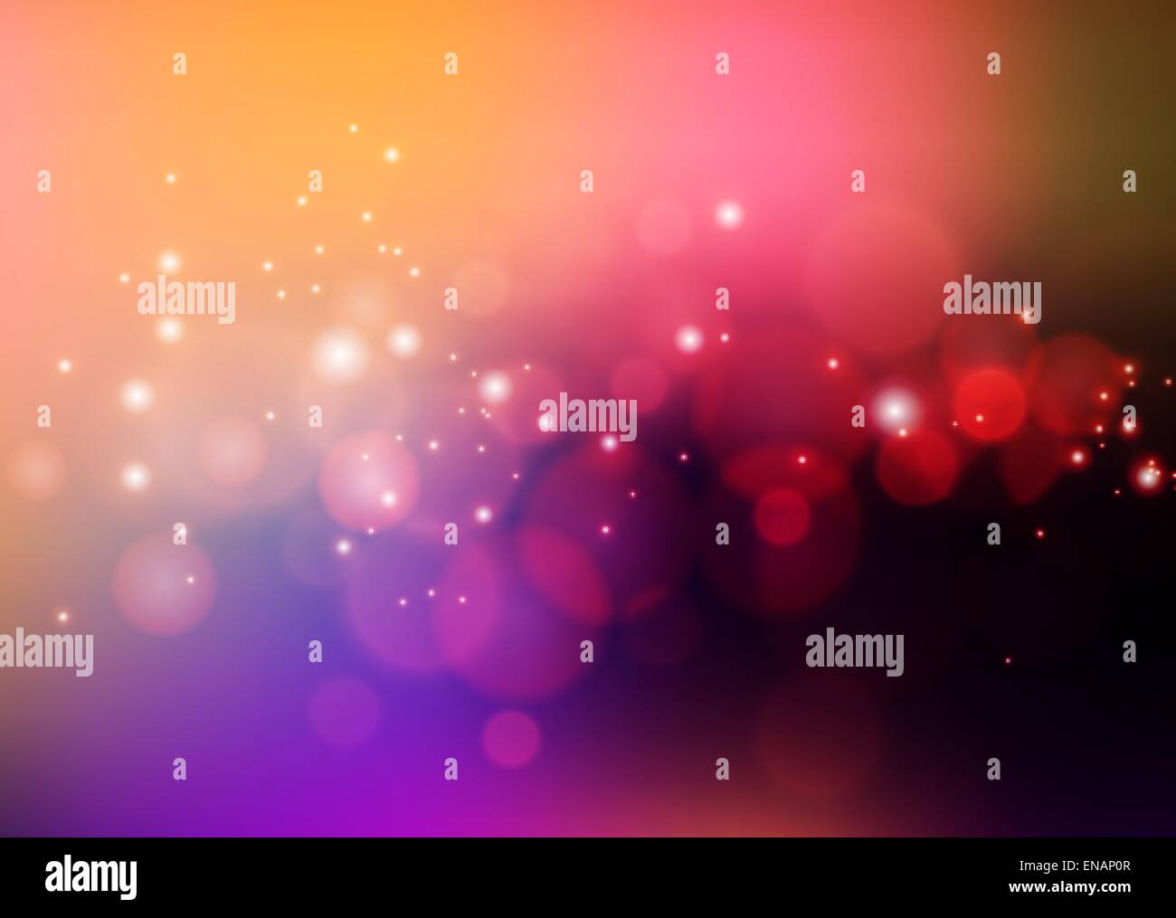 Vettore vacanza astratta luce con sfondo bokeh di fondo Illustrazione Vettoriale