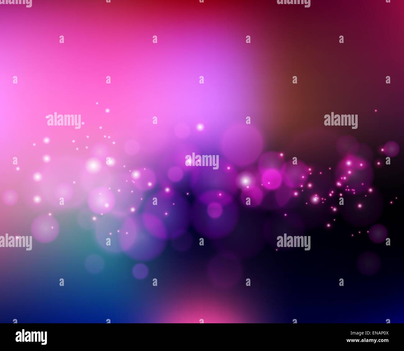 Vettore vacanza astratta luce con sfondo bokeh di fondo Illustrazione Vettoriale