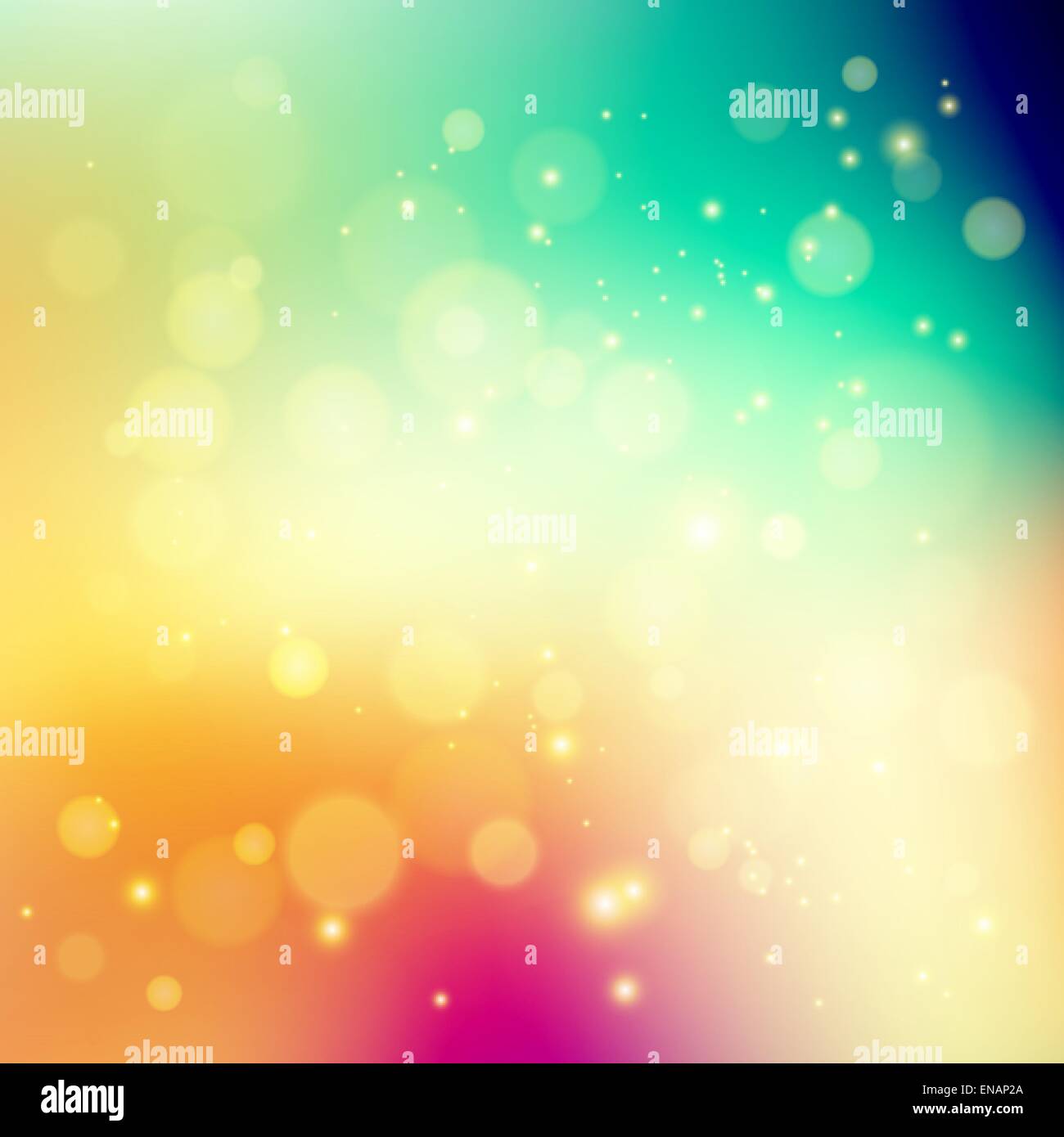 Vettore vacanza astratta luce con sfondo bokeh di fondo Illustrazione Vettoriale