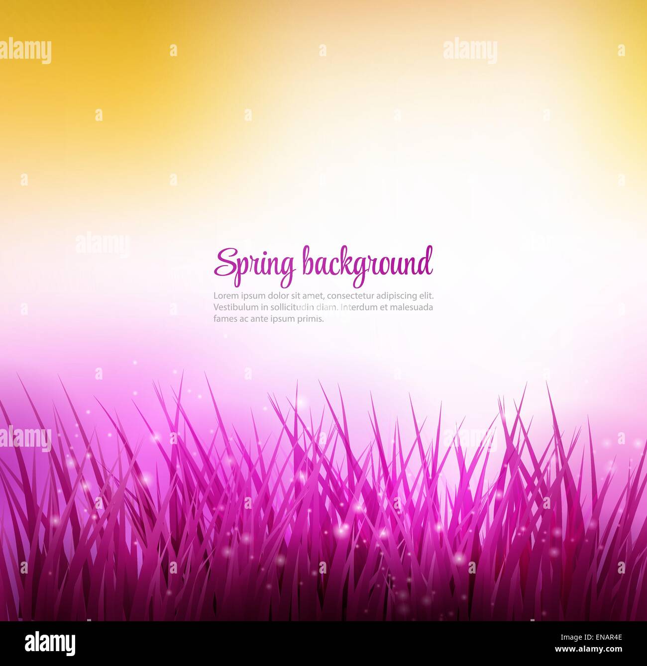 Molla naturale sfondo di erba. Illustrazione Vettoriale. EPS 10 Illustrazione Vettoriale