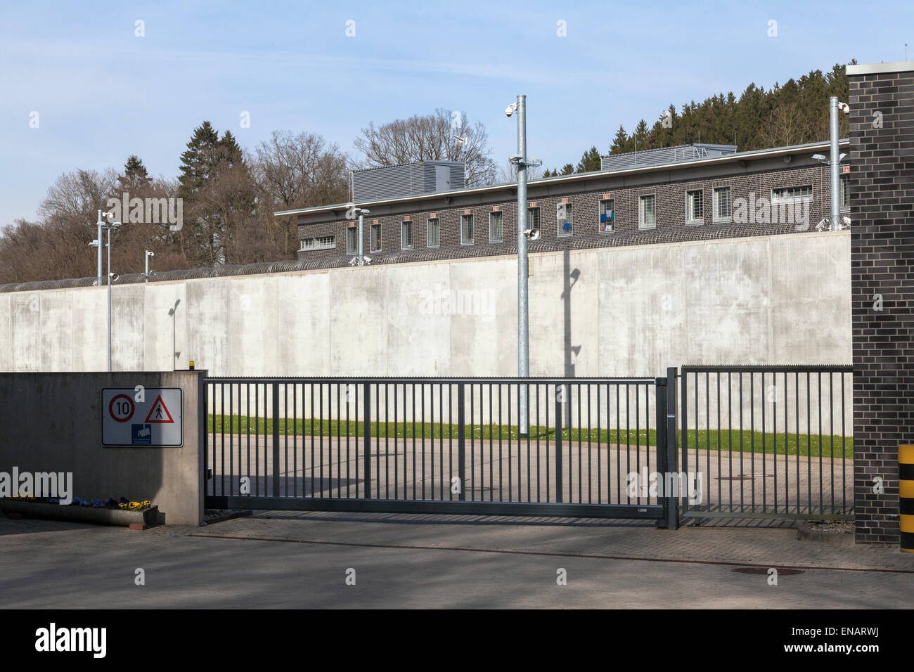 Nella prigione di Attendorn, Nord Reno-Westfalia, Germania Foto Stock