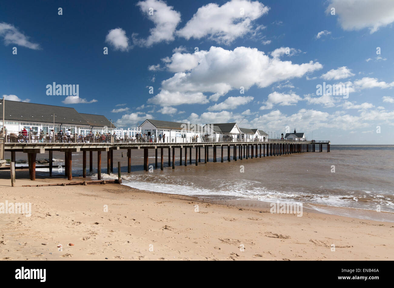 Southwold Pier Suffolk REGNO UNITO Foto Stock