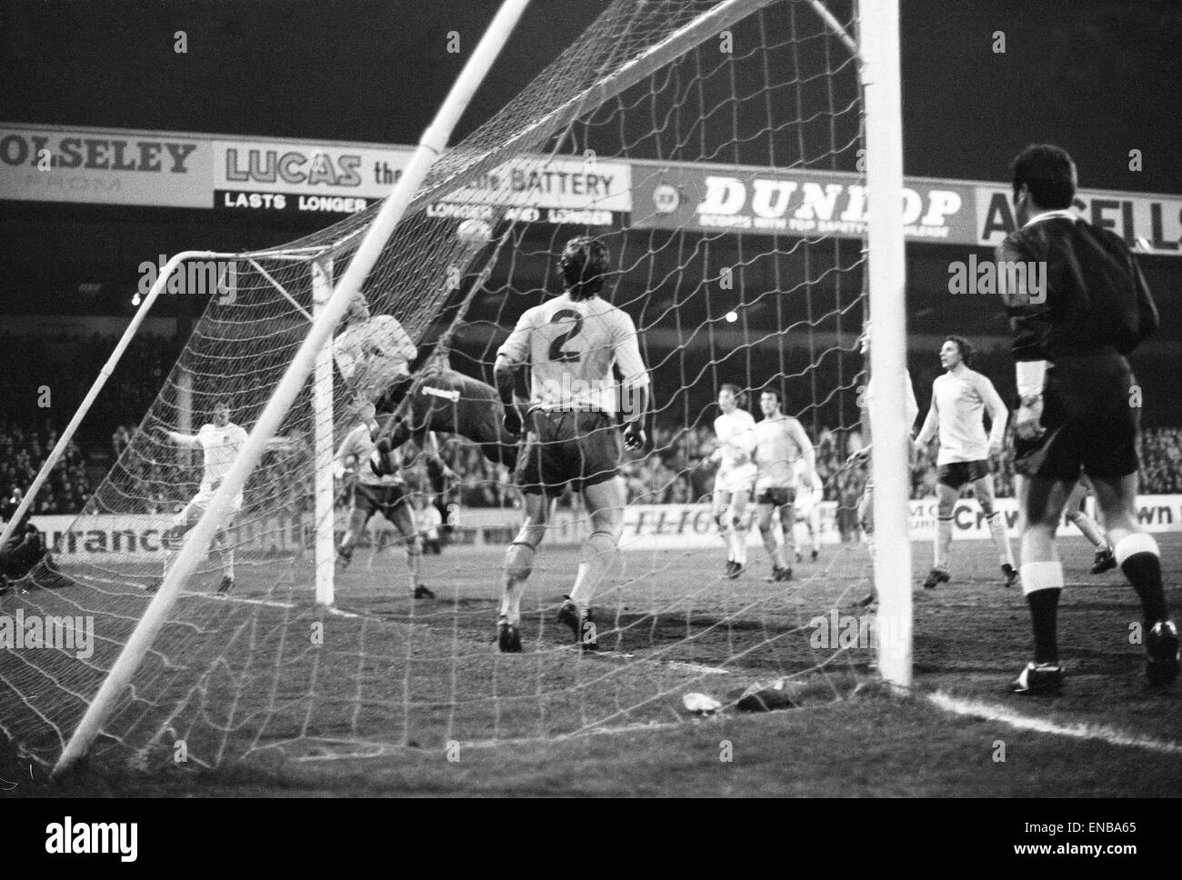 Stoke City v Arsenal, FA Cup semi final replay, mercoledì 31 marzo 1971. Punteggio finale: Stoke City 0-2 Arsenal, Foto Stock