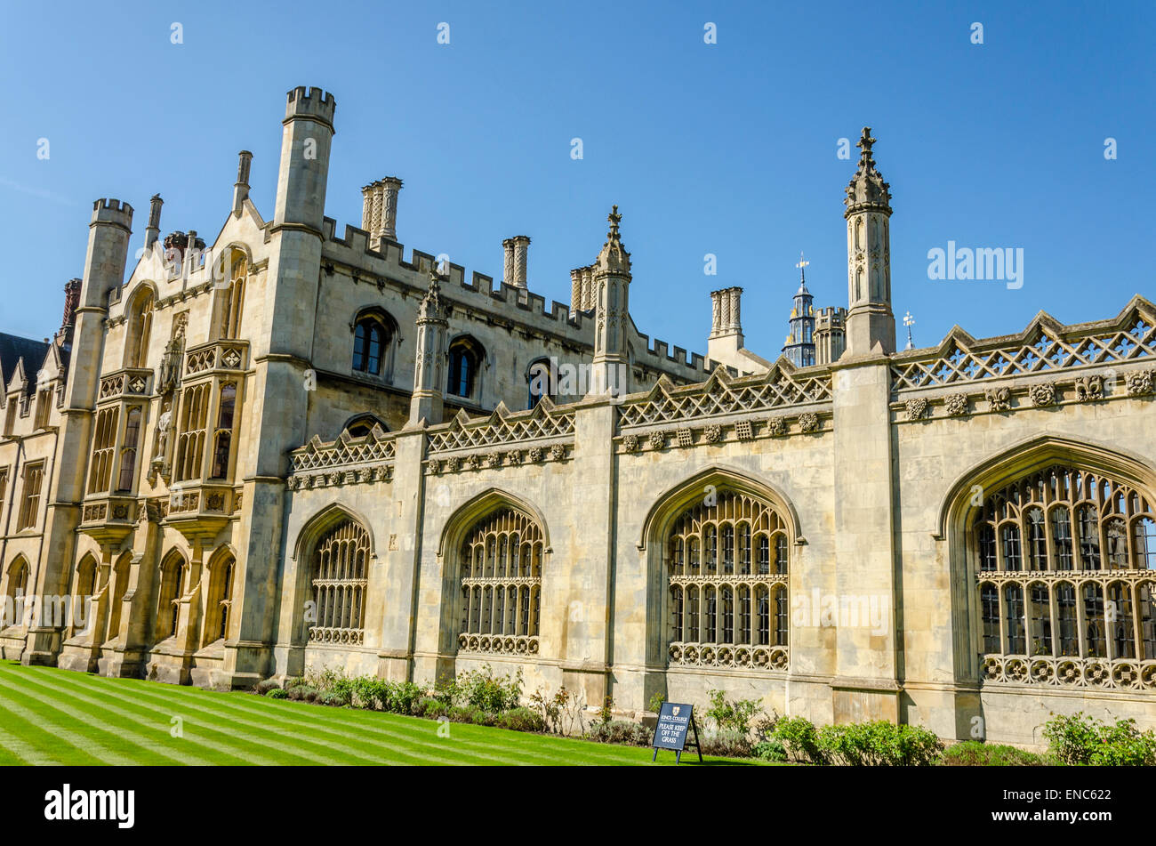 King's College di Cambridge Foto Stock