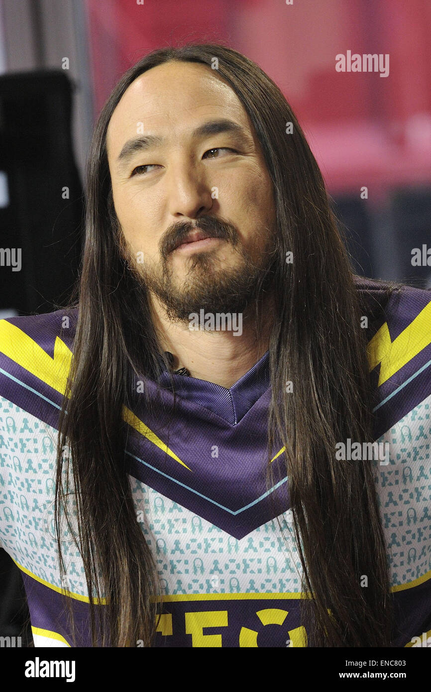 Steve Aoki appare sul GlobalTV la mattina mostra con: Steve aoki dove: Toronto, Canada quando: 28 Ott 2014 Foto Stock