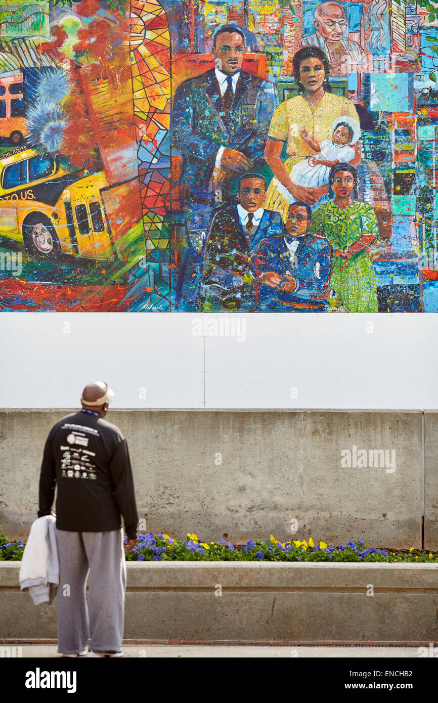 Atlanta in Georga USA 'Ecco', Martin Luther King Jr., National Historic Site, Martin Luther King Jr National Historic Site, Foto Stock