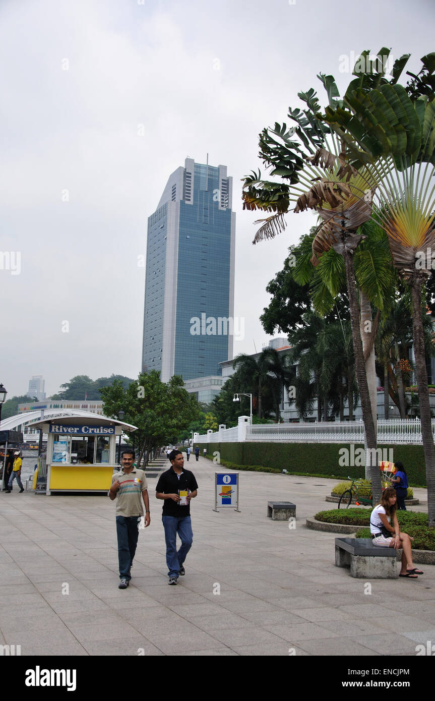 SINGAPORE, 13 febbraio: Visitatori vista il 13 febbraio 2009 nella città di Singapore Foto Stock