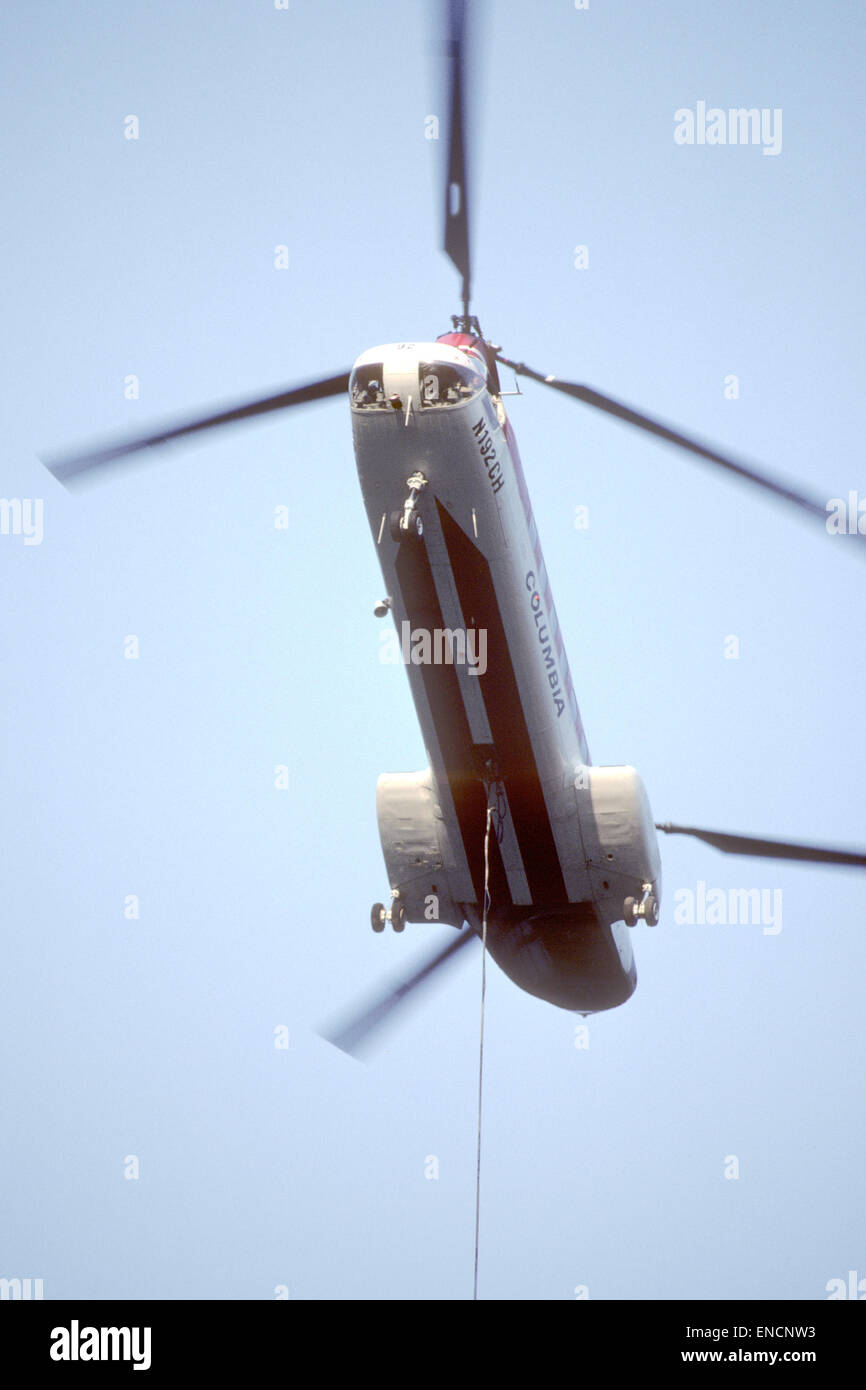 Elicottero Chinook Foto Stock