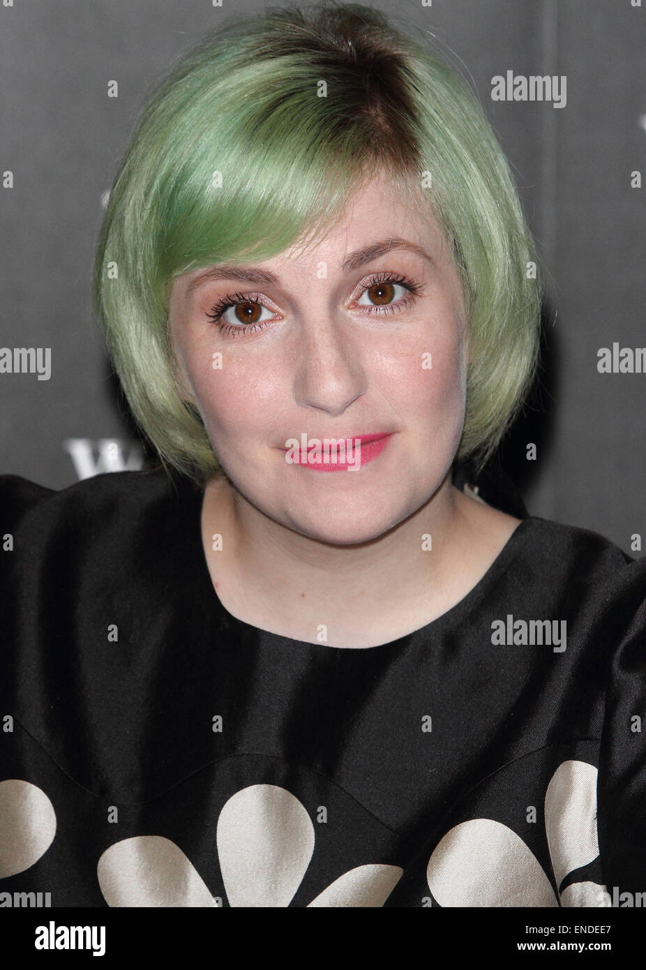 Lena Dunham lancia il suo nuovo libro "Non che tipo di ragazza' a Waterstones Piccadilly, Londra dotata: Lena Dunham dove: Londra, Regno Unito quando: 29 Ott 2014 Foto Stock