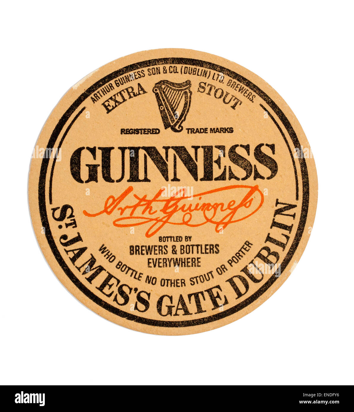 GUINNESS CARRIOLA MINIATURA Segno Del Metallo/Cartolina 110mm X 80mm - Foto 5