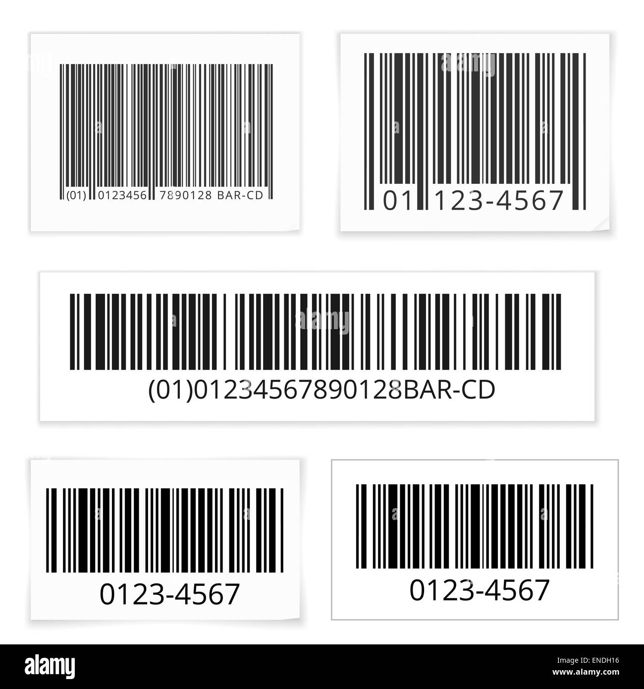Codice a barre Foto Stock