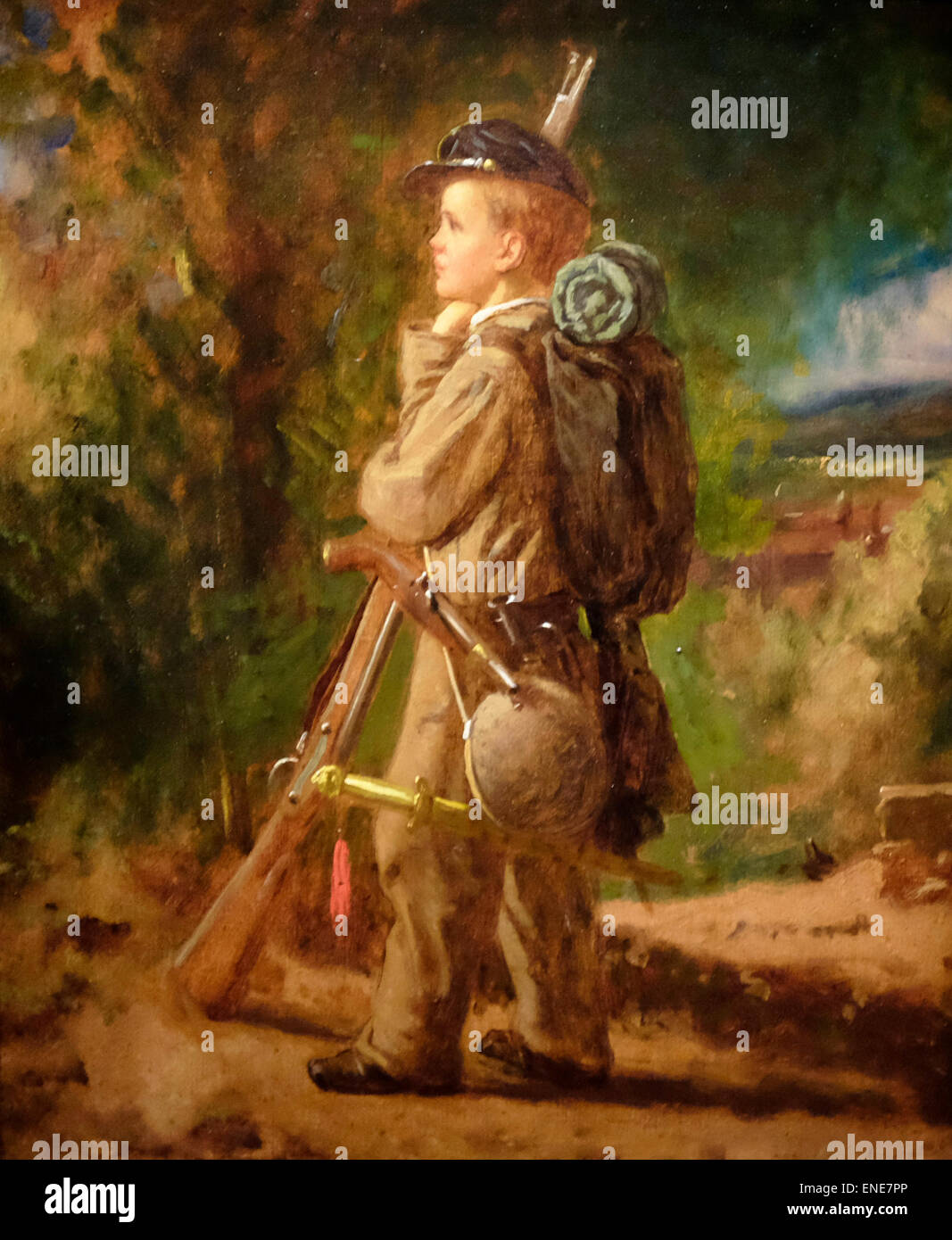 Piccolo soldato 1864 Eastman Johnson Foto Stock