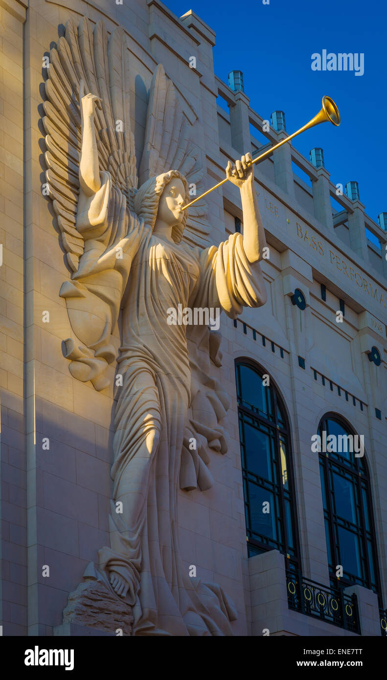 La Nancy Lee and Perry R. Bass Performance Hall di Fort Worth, Texas si trova nel centro di Fort Worth vicino al Sundance Square. Foto Stock