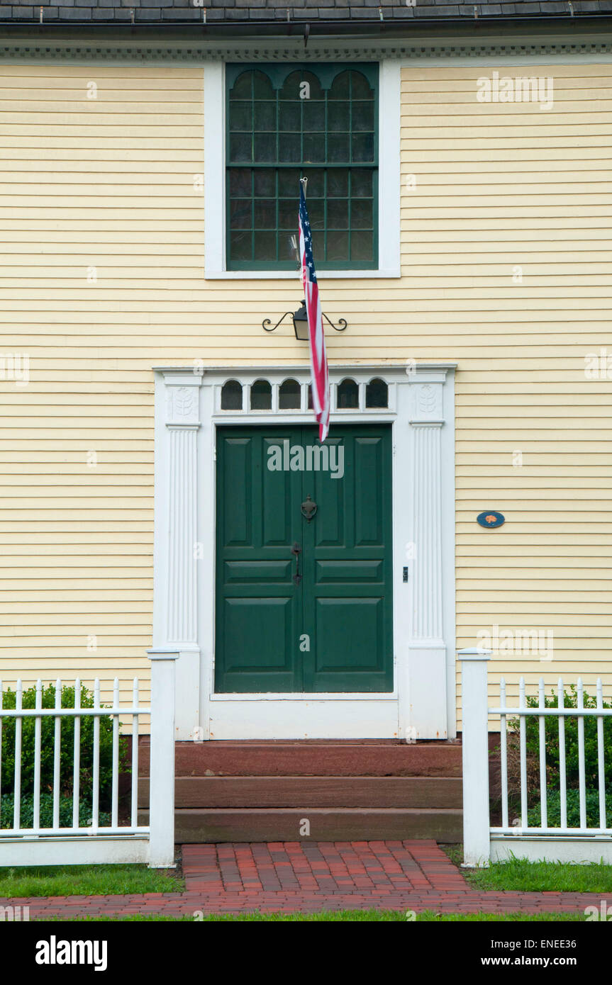 Phelps Tavern (ca. 1771), Phelps Tavern Museum, Simsbury, Connecticut Foto Stock