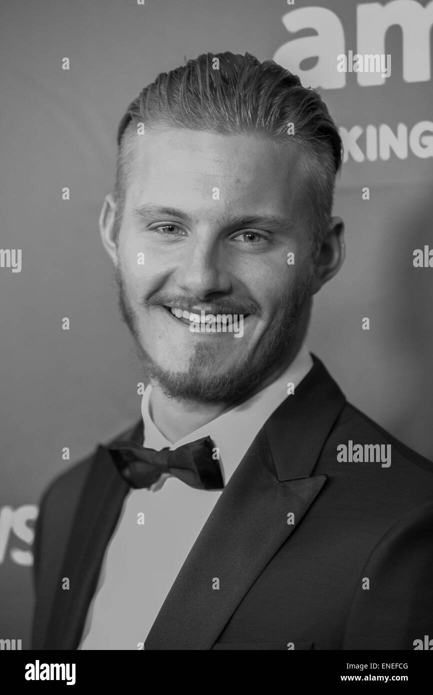 Celebrità frequentare 2014 amfAR la ispirazione di Gala in onore di Tom Ford al latte Studios. Dotato di: Alexander Ludwig dove: Los Angeles, California, Stati Uniti quando: 29 Ott 2014 Foto Stock