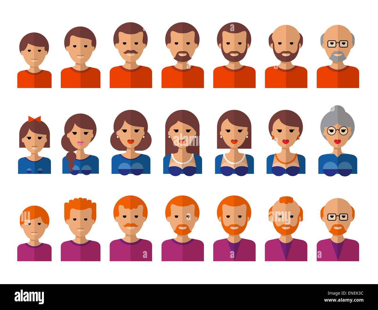 Le persone, la società vector logo design modello. VITA, account o uomo, donna icona. Foto Stock