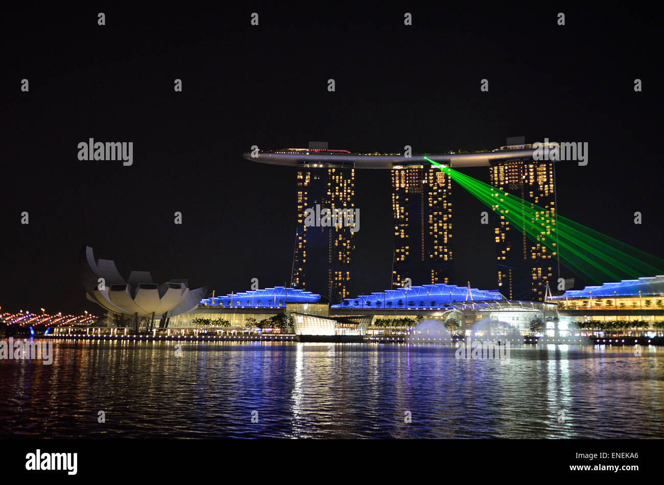 Immagine di stock di Singapore cityscape Foto Stock