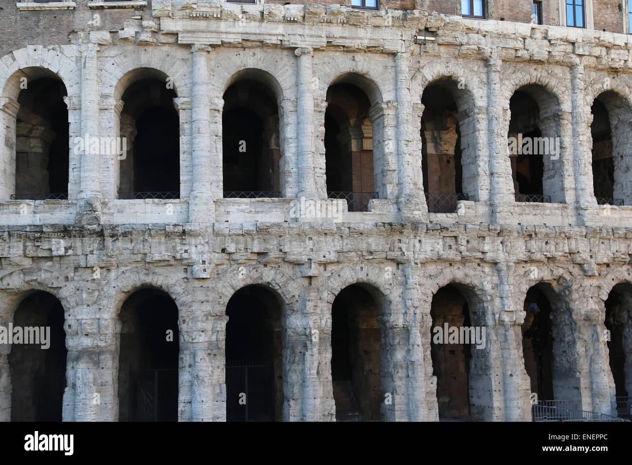 L'Italia. Roma. Teatro di Marcello. Repubblica romana. 13 BC. Foto Stock