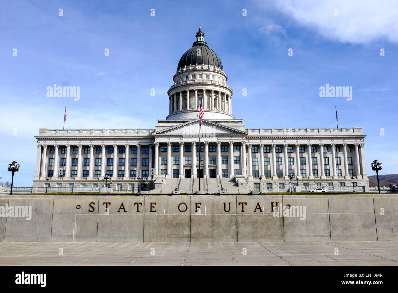 La Utah State Capitol Building a Salt Lake City, Utah, Stati Uniti d'America Foto Stock