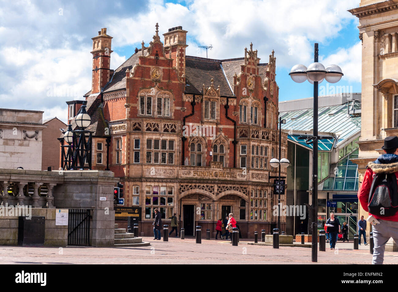 Il punzone Hotel Queen Victoria Square Hull North Humberside England Regno Unito Foto Stock