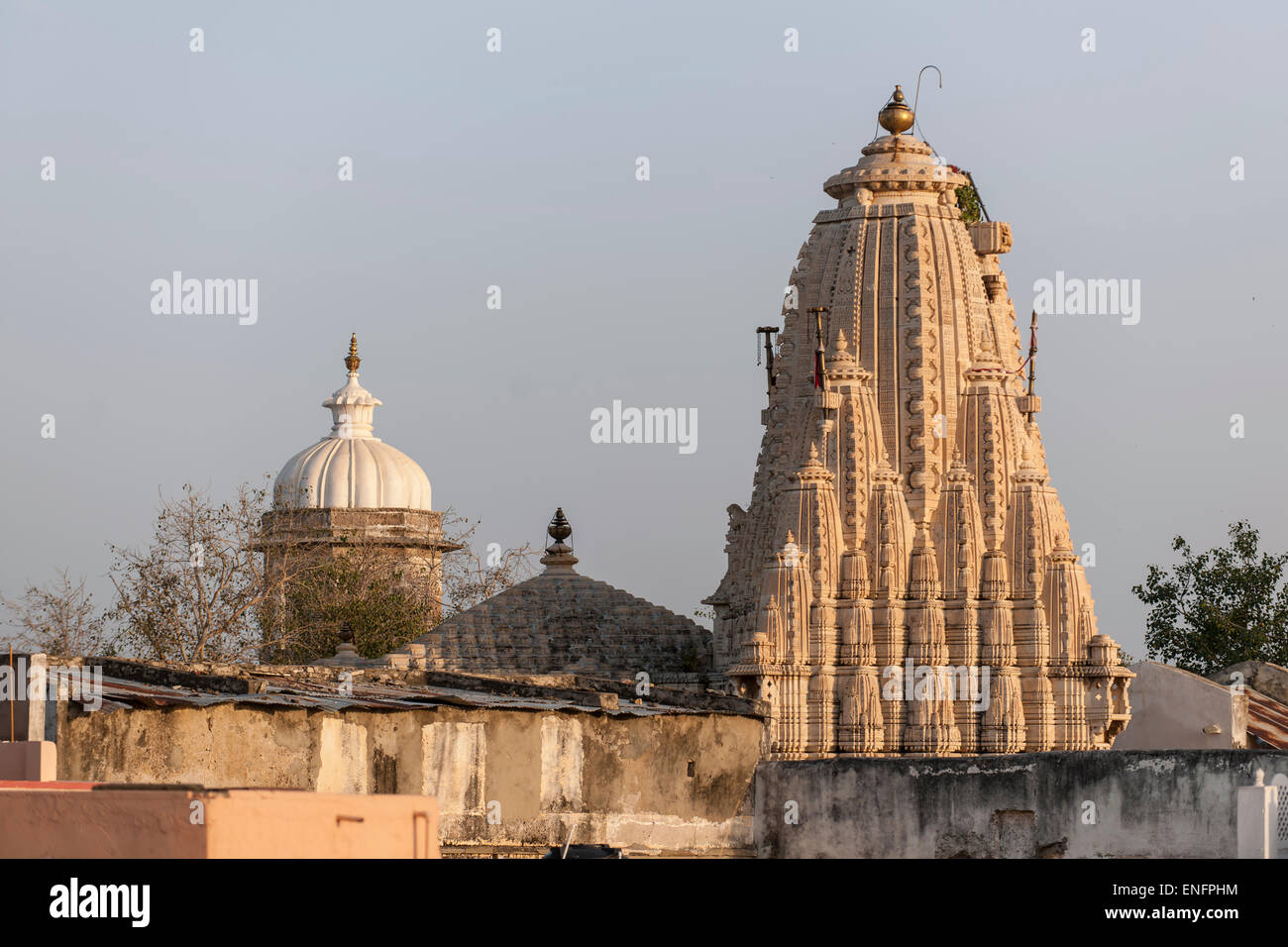 Tempio Jagdish, tempio indù, Udaipur, Rajasthan, India Foto Stock
