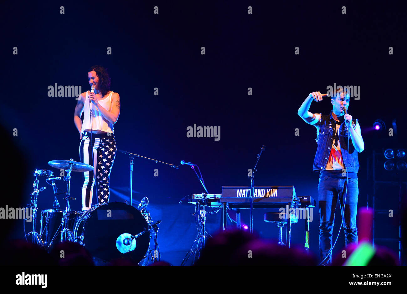 2014 UM Homecoming concerto Fabolous & Matt e Kim con ospiti speciali Grant & Duval presso Banca United Center dotato di: Kim,Matt dove: Coral Gables, Florida, Stati Uniti quando: 30 Ott 2014 Foto Stock