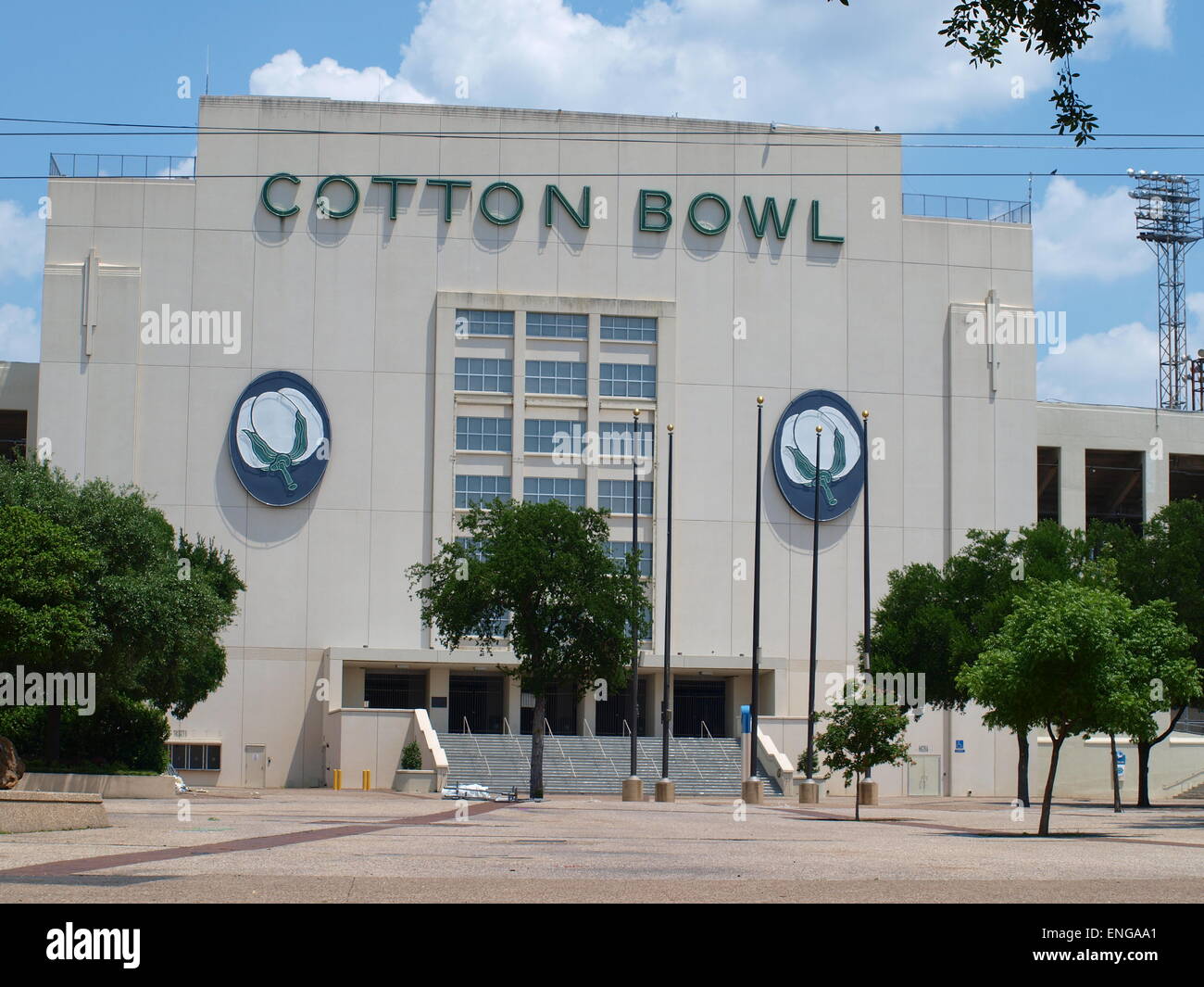 Fair Park a piedi Foto Stock