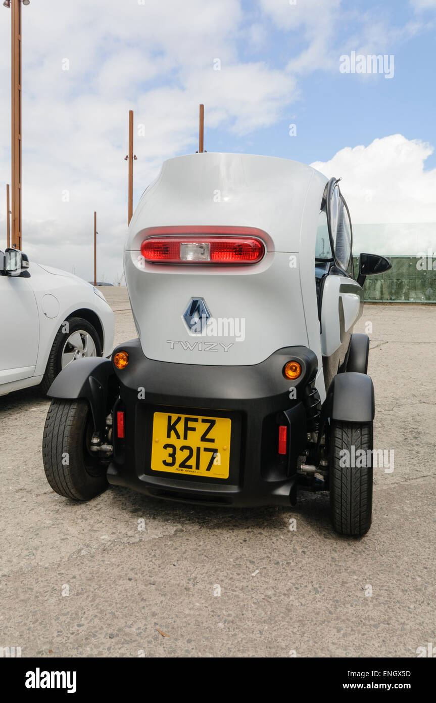 Renault Twizy, un biposto veicolo elettrico progettato per città Foto stock  - Alamy