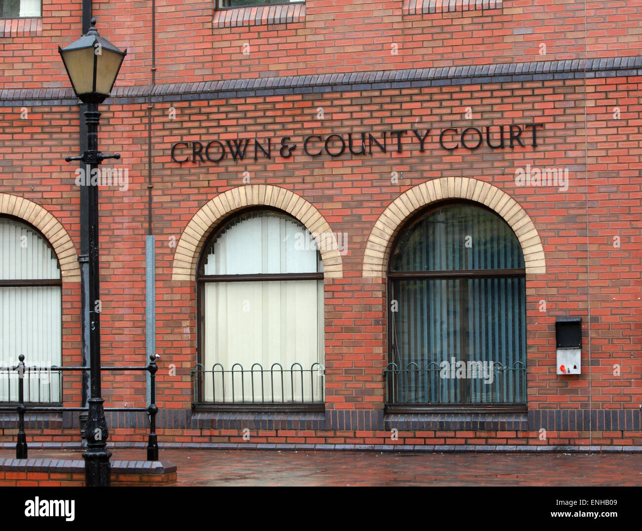 Grimsby Crown Court esterno Foto Stock