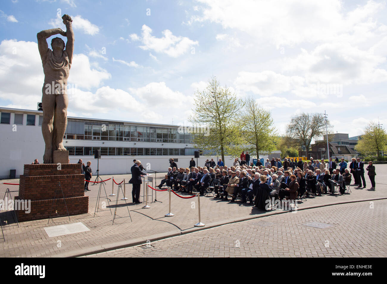Nazionale Olandese commemorazione della liberazione di Holland durante la seconda guerra mondiale Foto Stock