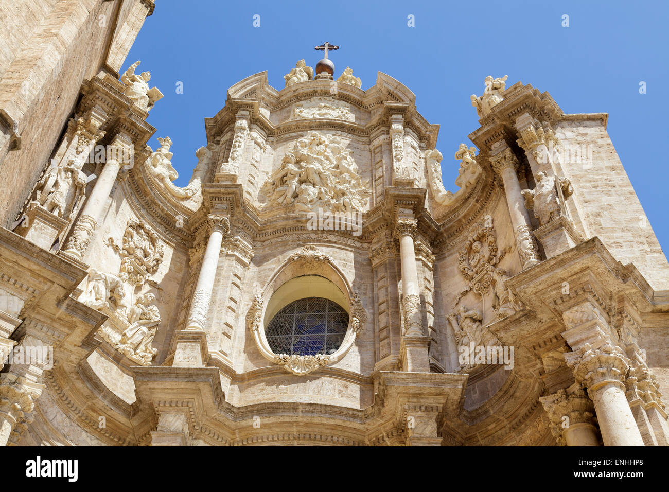 Cattedrale di Saint Mary, Valencia, Spagna Foto Stock