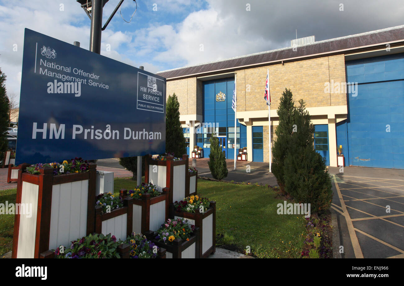 Prigione di Durham esterno Durham Regno Unito Foto Stock