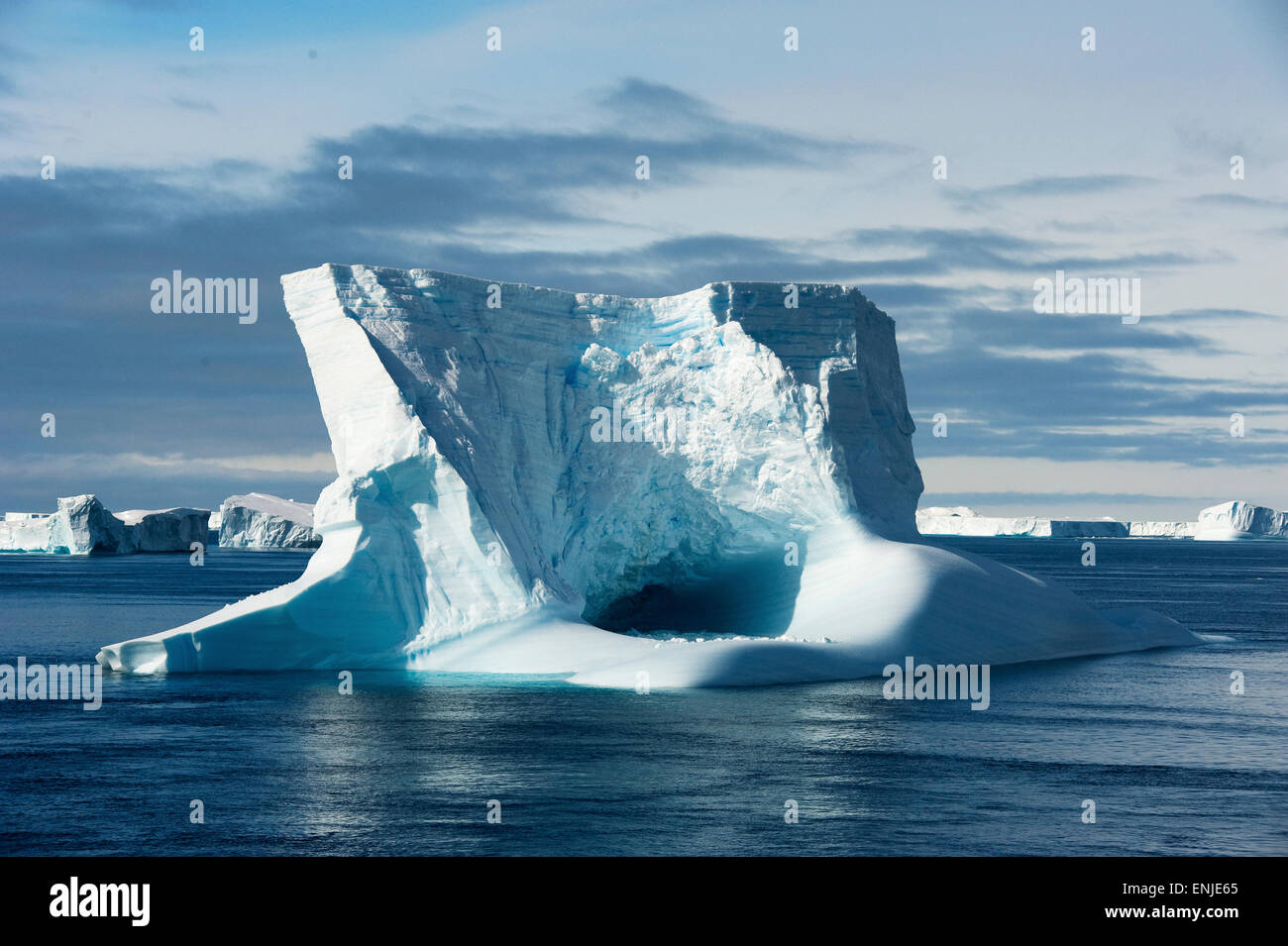 Iceberg in Antartide Sound Foto Stock