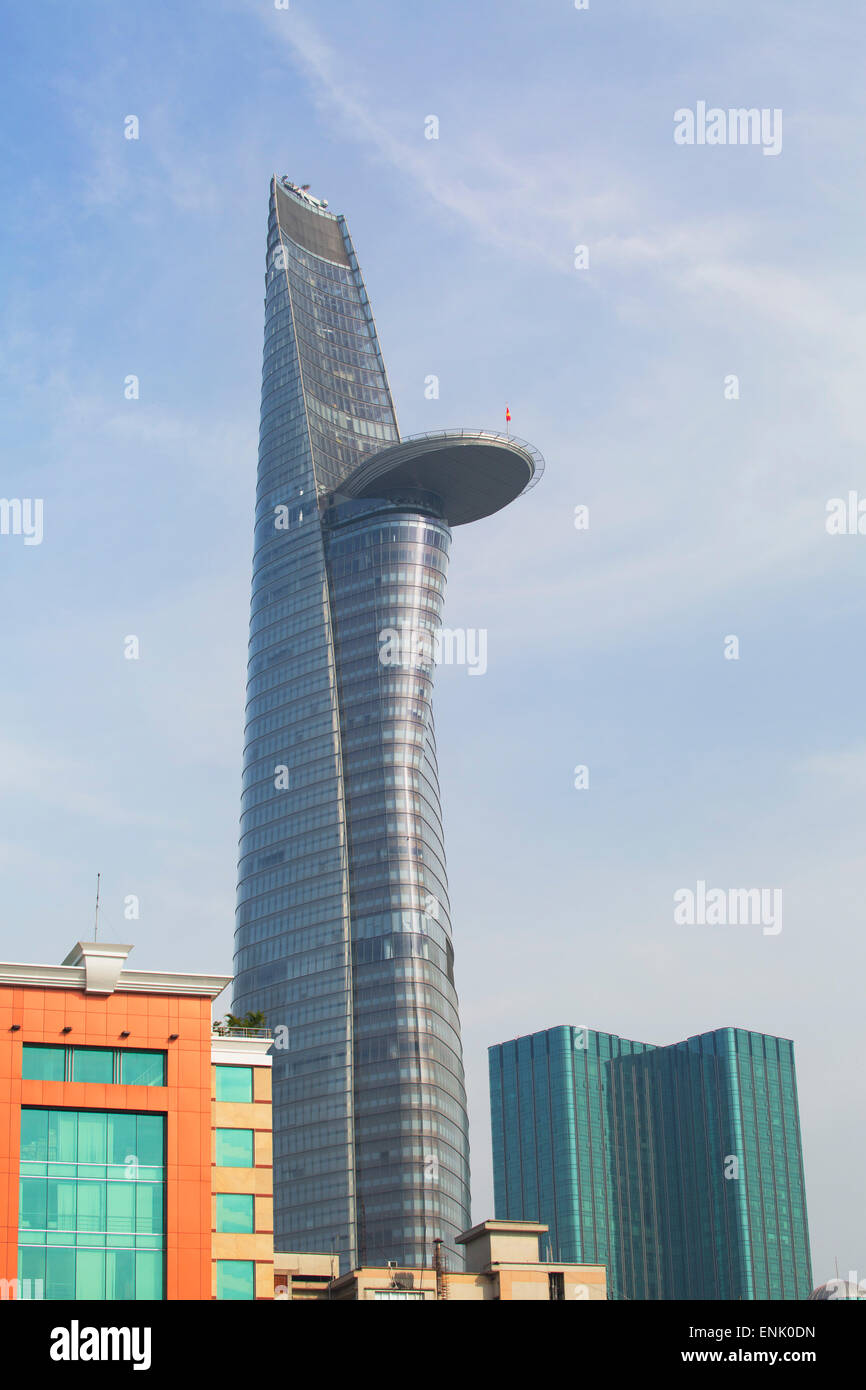 Bitexco Financial Tower, Ho Chi Minh City, Vietnam, Indocina, Asia sud-orientale, Asia Foto Stock
