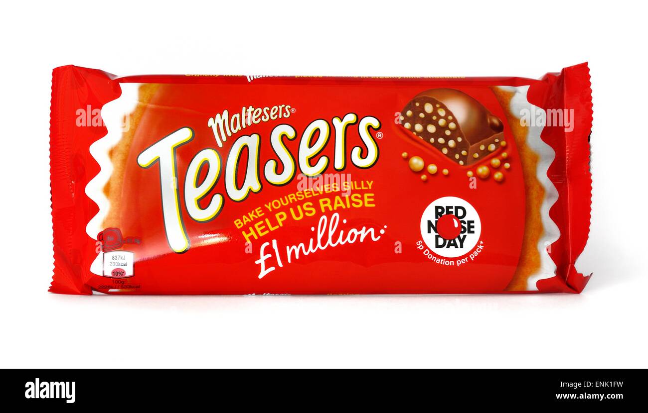 Un maltesers occhiolini barra di cioccolato. Foto Stock