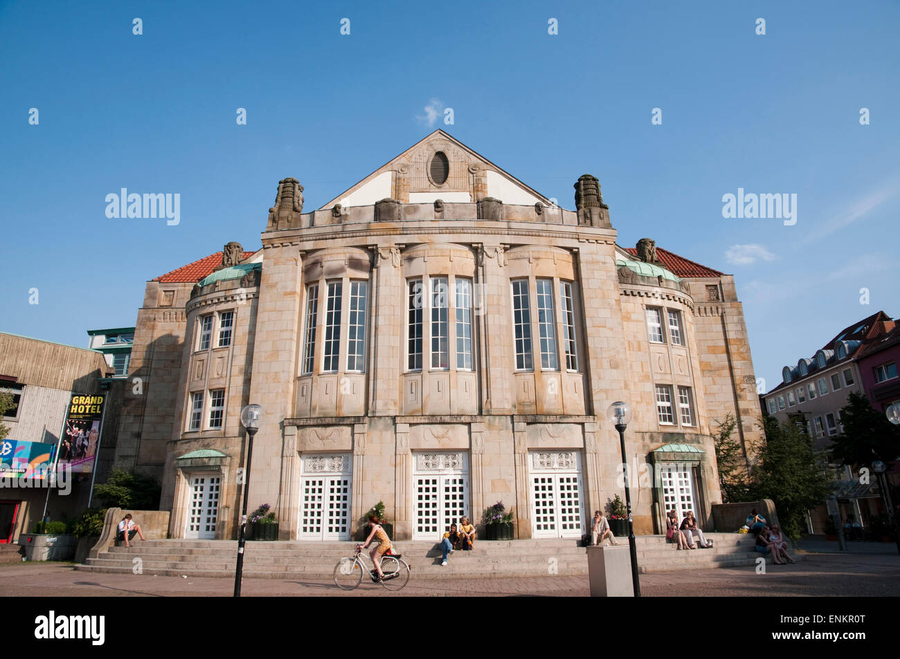 Stadttheater, Osnabrueck, Niedersachsen, Deutschland | città del teatro, Osnabrueck, Bassa Sassonia, Germania Foto Stock