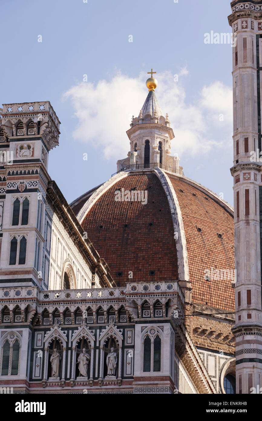 Brunellsechi Cupola della Cattedrale (Duomo), Firenze, Toscana, Italia. Foto Stock