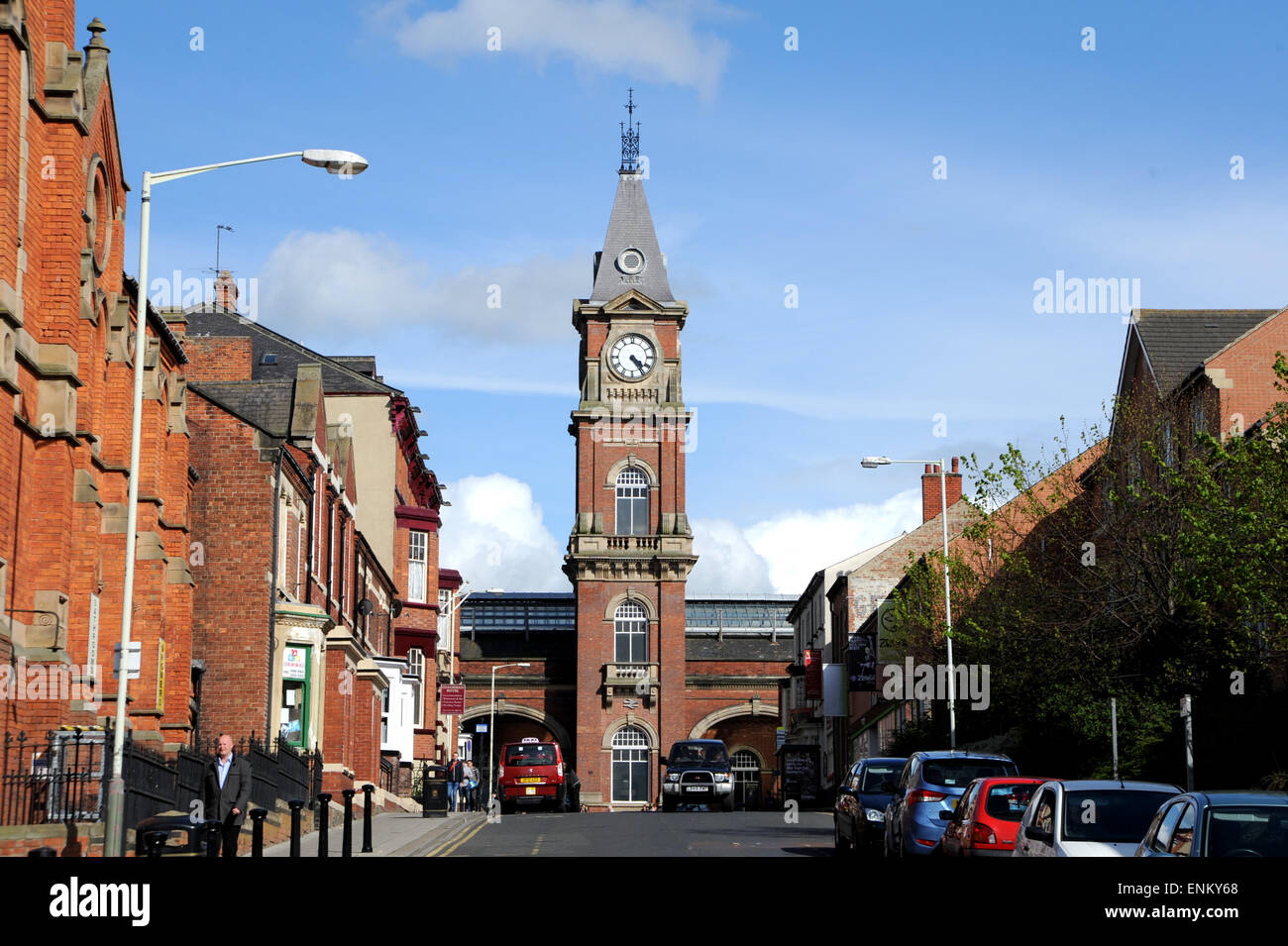 Darlington County Durham Regno Unito - Darlington stazione ferroviaria Foto Stock