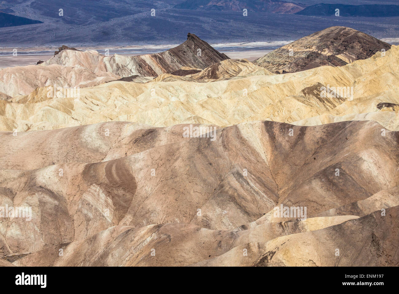 L'arido Death Valley, California , Stati Uniti Foto Stock