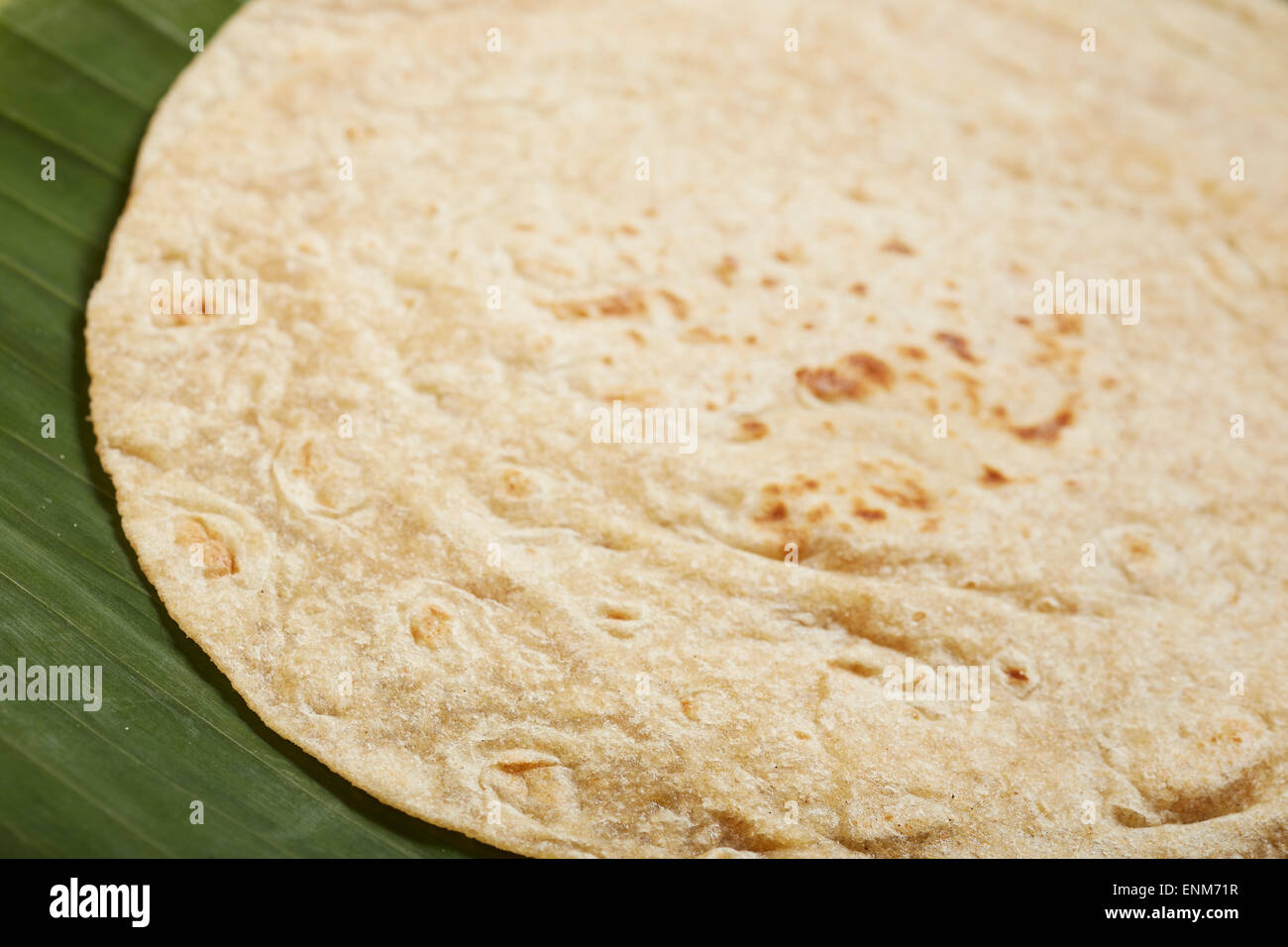 Intero fresco parathas di frumento Foto Stock