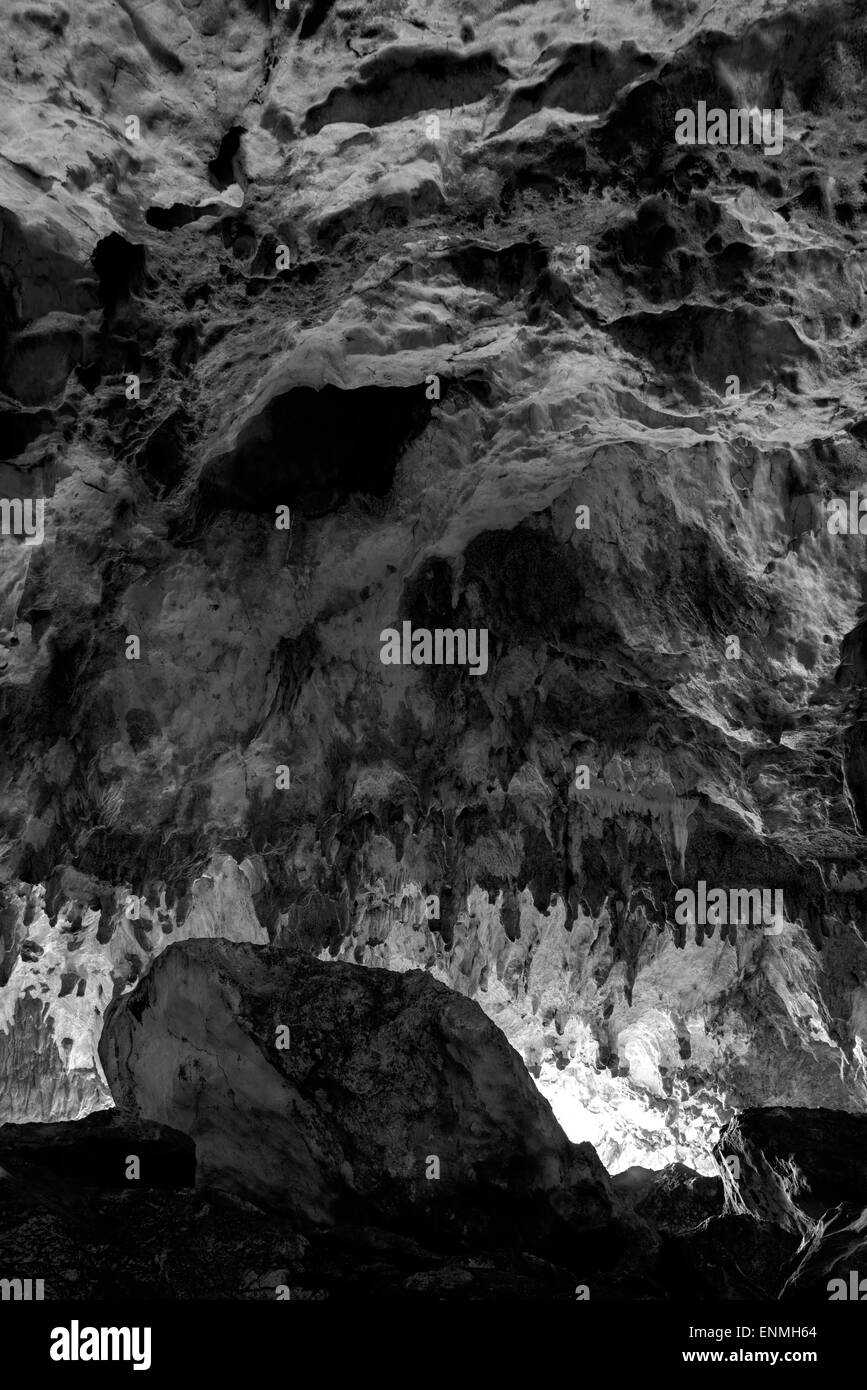 Grotta paleolitica Foto Stock