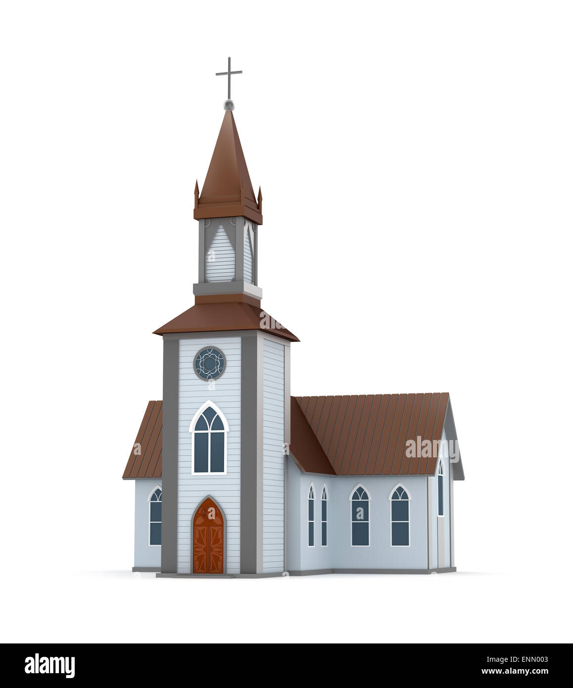 Classica chiesa cristiana Foto Stock